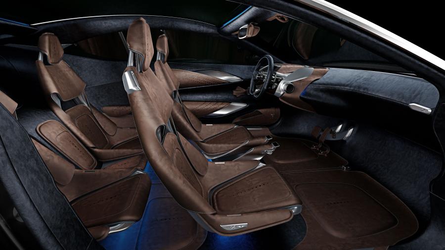 Интерьер Aston Martin DBX Concept 2015 года  (фото 9 из 11)